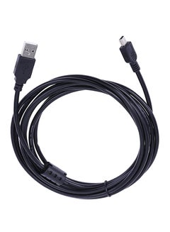 USB 2.0 A Male To Mini B 5Pin Male Data Cable Black