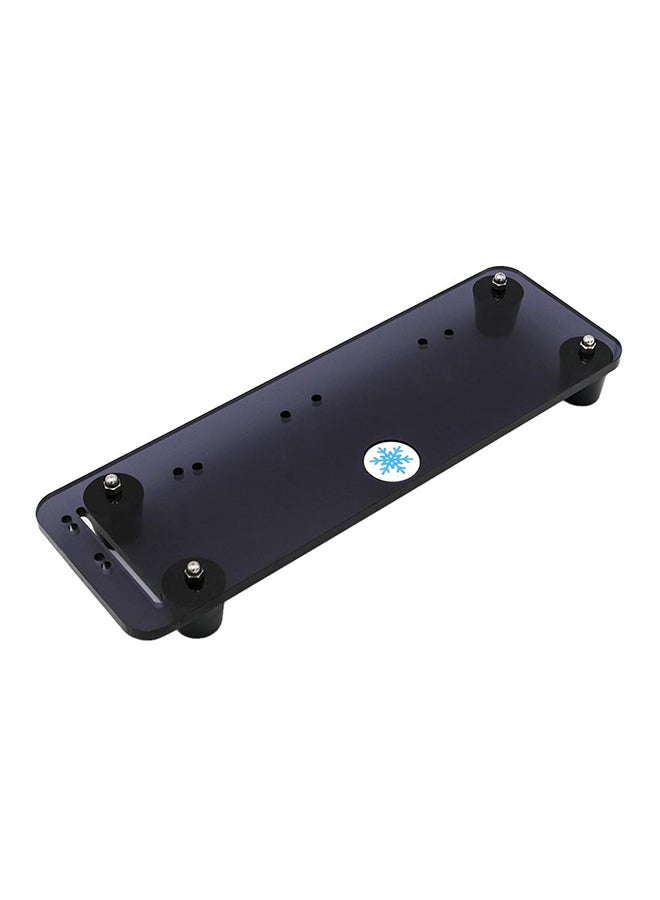PCI-E3.0 16X Riser Card Cooler Stand Vertical Graphics Card Holder Bracket Black