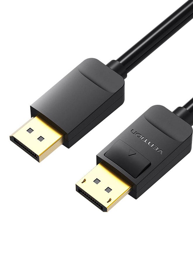 كابل محول من مخرج العرض بجودة 1080 بكسل إلى مخرج عرض HDMI من فينشن أسود - Image 1