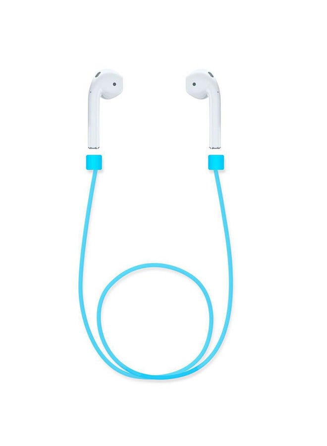 Generic Luminous Anti-Lost Earphones Cable For Apple AirPods Blue  - Image 2