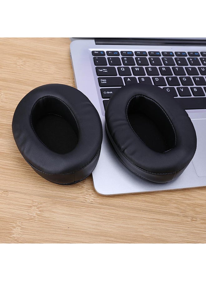 Replacement Memory Foam Ear Pads Black - Image 2