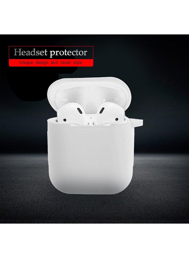 Generic - Silicone Carrying Case Cover For Apple AirPods White - Image 1