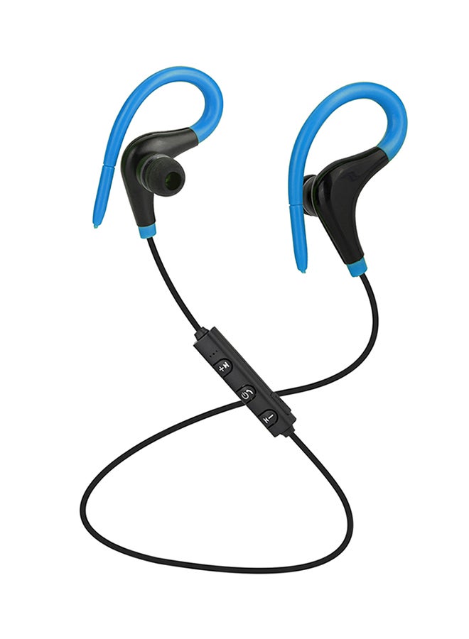 AX-01 Wireless Bluetooth Sport Stereo In-Ear Earphones Blue/Black  - Image 1