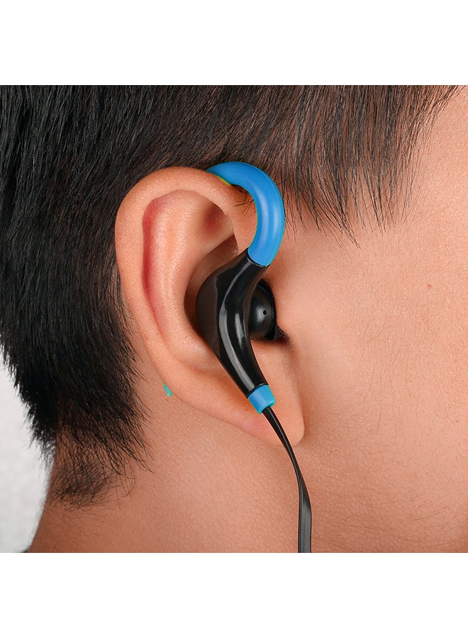 AX-01 Wireless Bluetooth Sport Stereo In-Ear Earphones Blue/Black  - Image 3