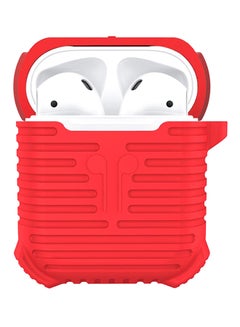 Generic Silicone Case Cover For Apple AirPods Red  - Image 1
