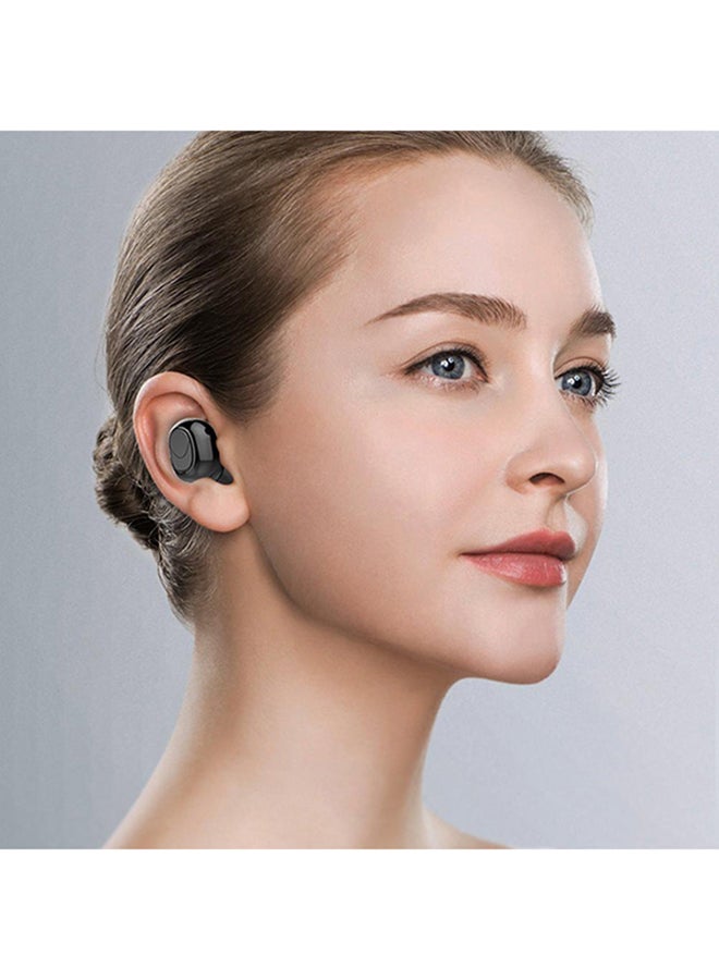 SQ7 Bluetooth In-Ear Mono Headset With Mic Black - Image 2