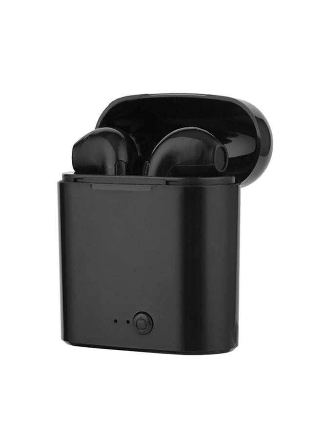 i7S Bluetooth In-Ear Earphones Black - Image 1