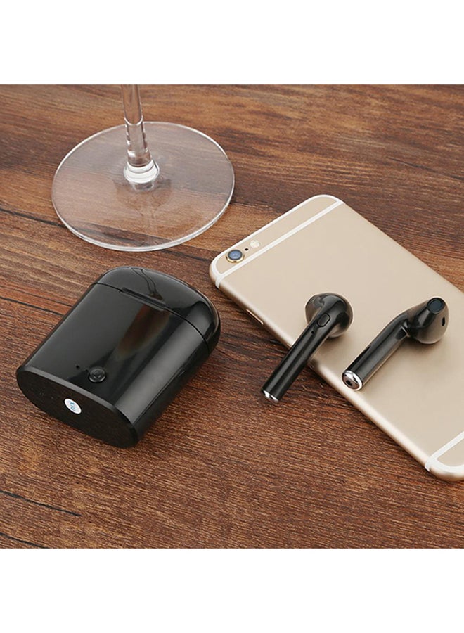 i7S Bluetooth In-Ear Earphones Black - Image 3