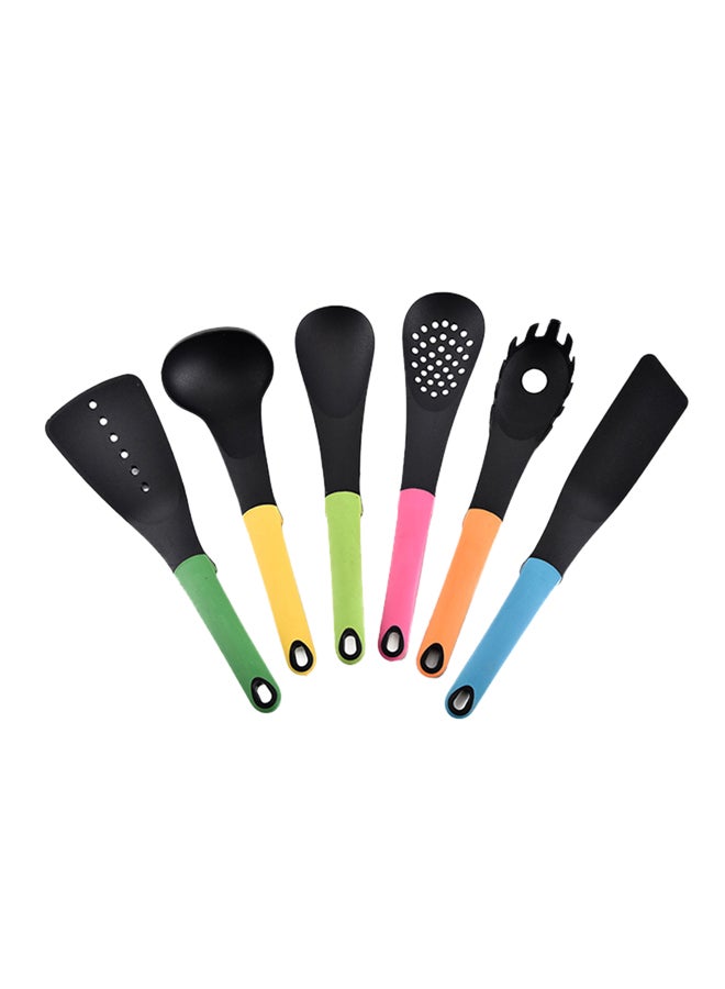 شاربدو طقم أدوات للمطبخ مزود بحامل من 6 قطع متعدد الألوان - Image 1