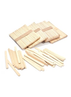 CYTHERIA 50-Piece Wooden Ice Cream Popsicle Stick Beige 114mm  - Image 4