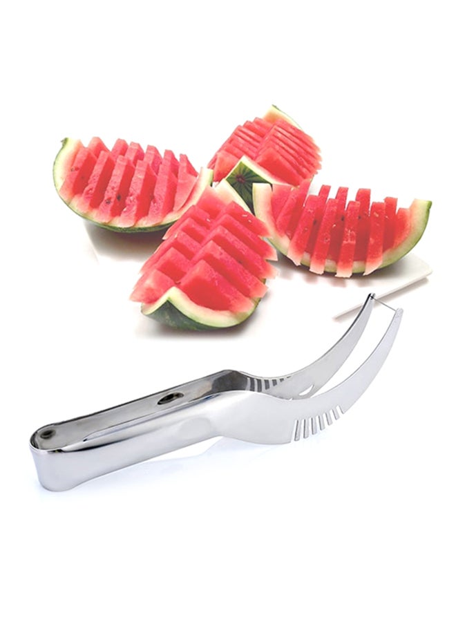 Generic Stainless Steel Watermelon Slicer Silver 18x3x3cm  - Image 1
