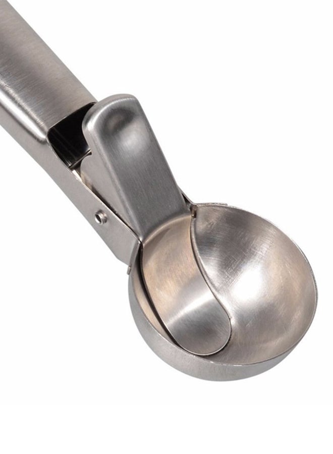 CYTHERIA Stainless Steel Ice Cream Scoop Silver 7.1x1.9x1.8inch  - Image 3