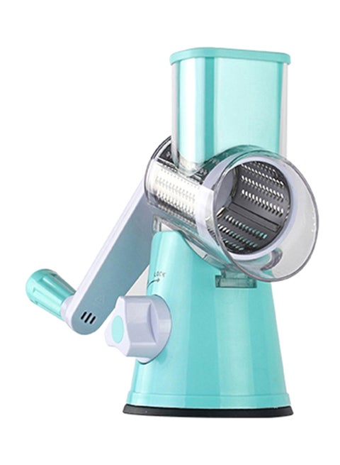 Multifunctional Round Mandoline Slicer Blue 26x12.7x24cm