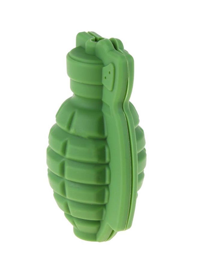 CYTHERIA 3D Grenade Shape Ice Cube Mold Tray Green 9x6x4centimeter  - Image 3