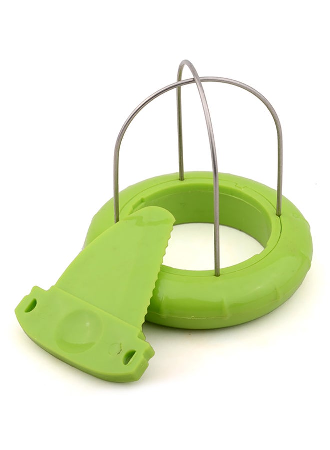 CYTHERIA Fruit Kiwi Cutter Green 5.5x4.5cm  - Image 2