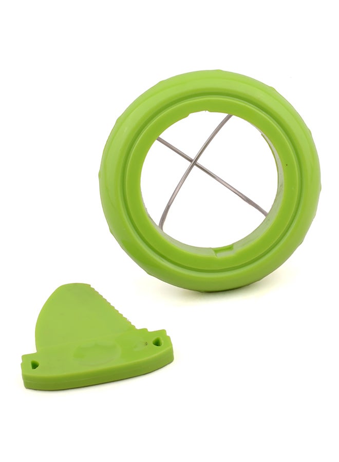 CYTHERIA Fruit Kiwi Cutter Green 5.5x4.5cm  - Image 3