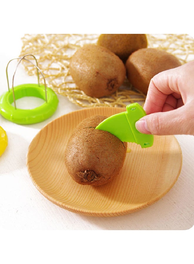 CYTHERIA Fruit Kiwi Cutter Green 5.5x4.5cm  - Image 5