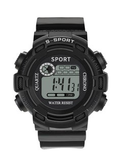 boys Water Resistant  Resin Digital Wrist Watch With Alarm And Date Function  503