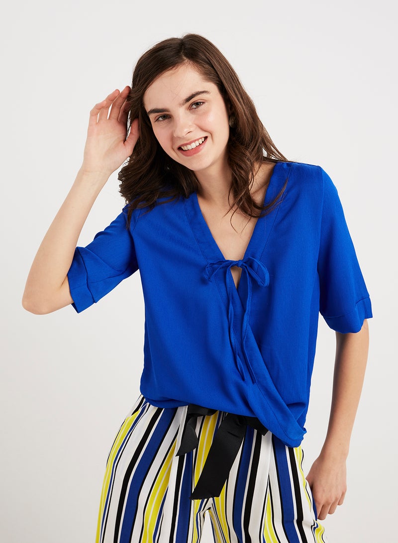 keguay Unique Accent Top Blue  - Image 1