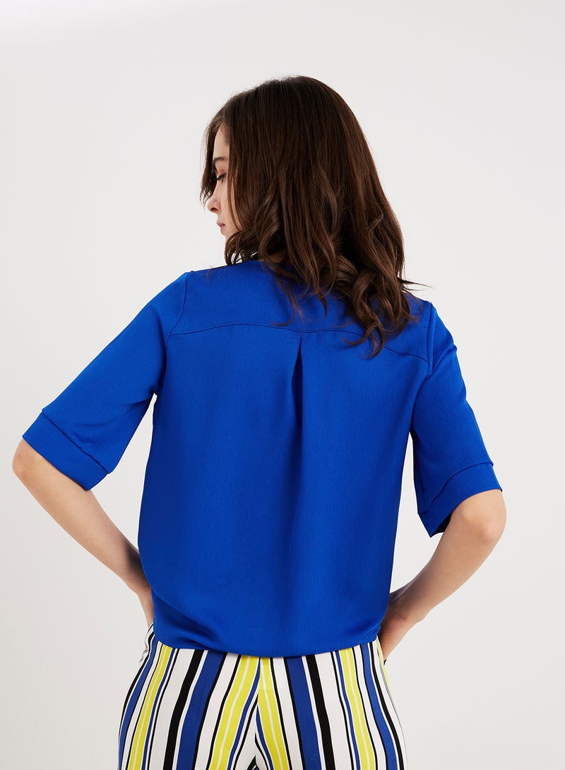 keguay Unique Accent Top Blue  - Image 2