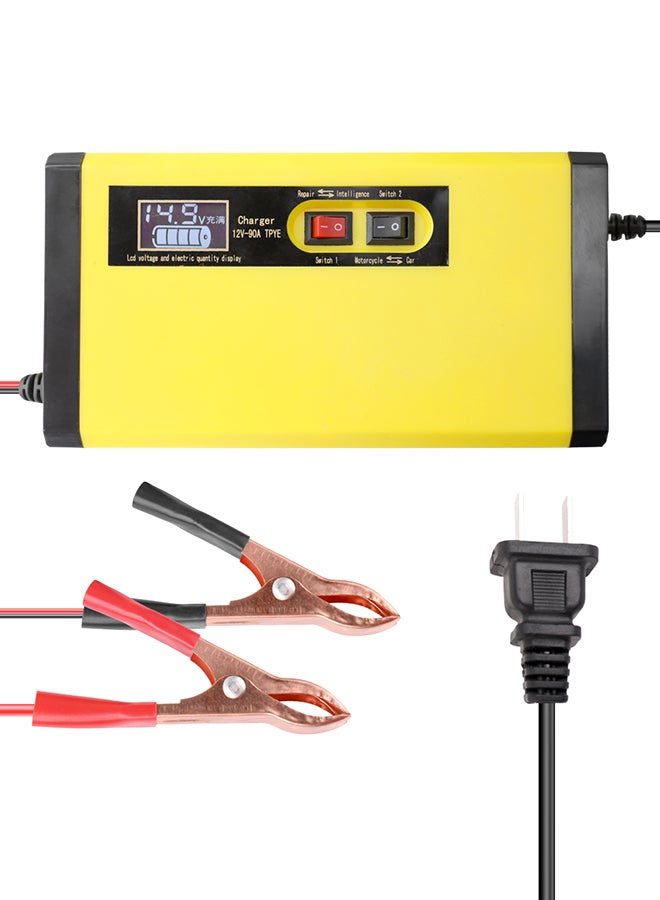 Generic 12V 5A LCD Car/Motorcycle Pulse Repair Battery Charger Lead Acid Storage Charger  - Image 1
