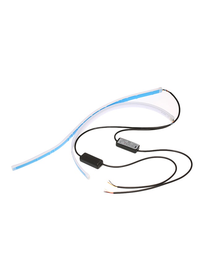Generic 2-Piece Universal Daytime Running Silicone DRL Light Strip  - Image 2