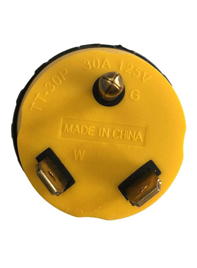 Generic Power Cord Adapter Plug 30A Male to 30A Twist Lock Female Plug Connector for RV Camper  - Image 2