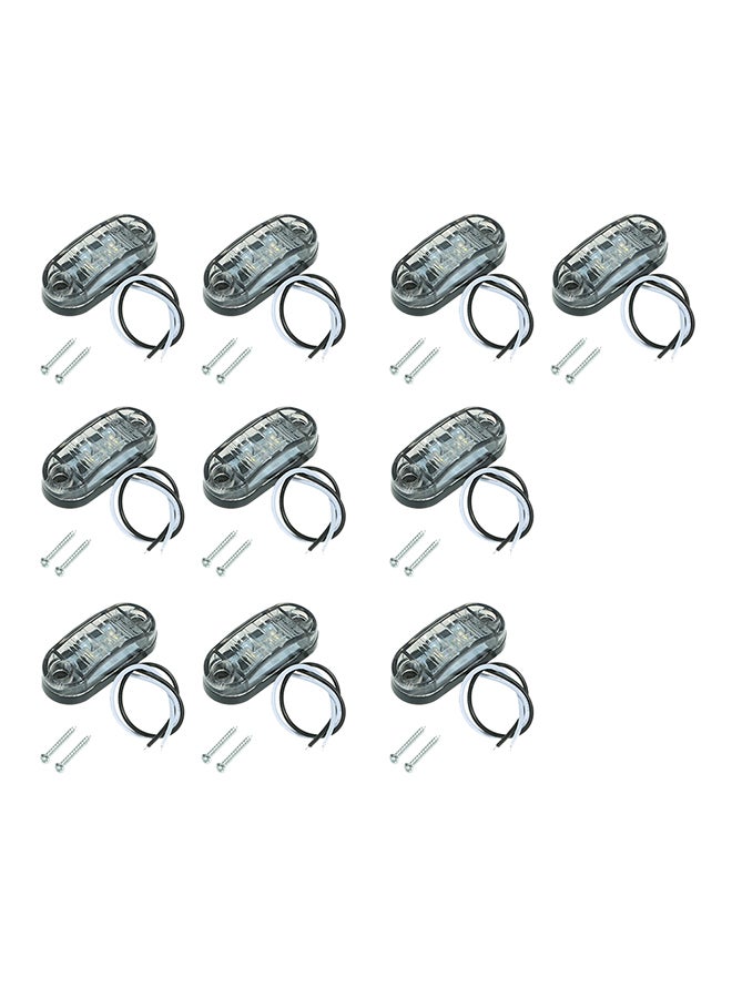 Generic 10-Piece Diode Car Side Turn Signal Bulb Lights 2.5-Inch  - Image 1