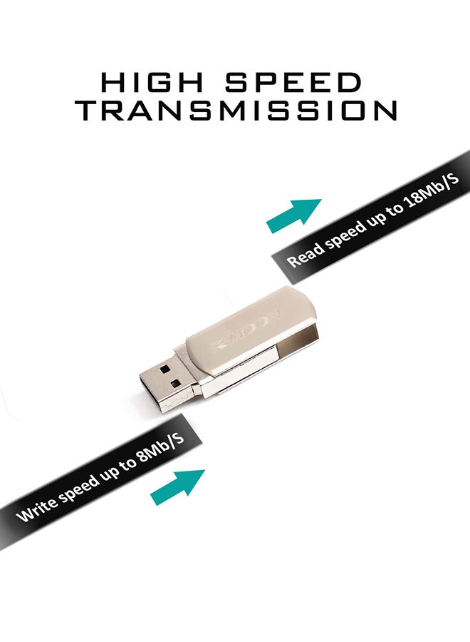 USB 2.0 Key Ring Flash Drive 128 GB  - Image 2