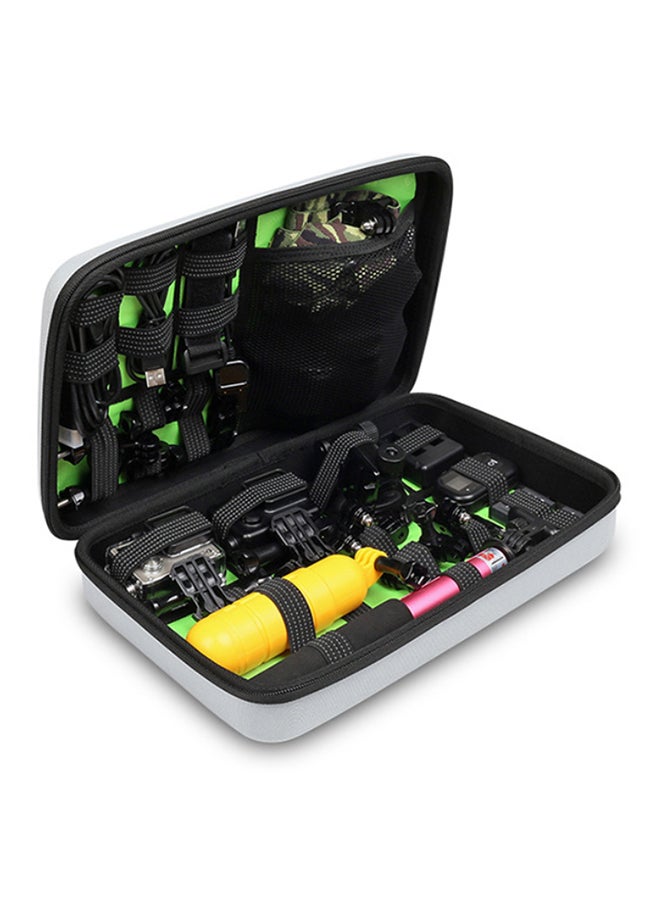 BUBM - Professional GoPro Camera Case With Storage Accessories EGP-L Grey - Image 1