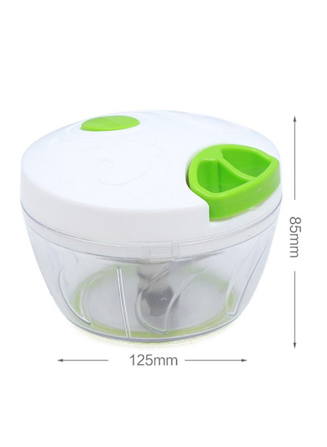 CYTHERIA Multifunction Food Chopper White/Green 8.5x12.5x8cm  - Image 2