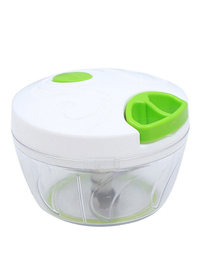 CYTHERIA Multifunction Food Chopper White/Green 8.5x12.5x8cm  - Image 1