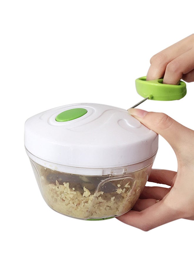 CYTHERIA Multifunction Food Chopper White/Green 8.5x12.5x8cm  - Image 4