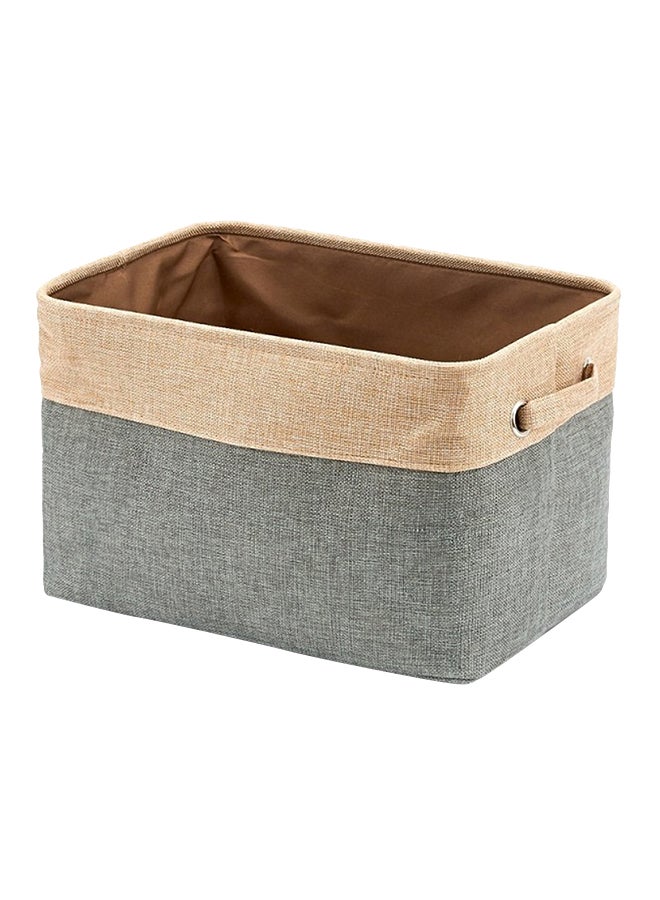 Sharpdo Folding Storage Organizer Green/Beige/Brown 38x26x24cm - Image 1