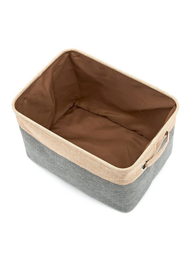 Sharpdo Folding Storage Organizer Green/Beige/Brown 38x26x24cm - Image 4