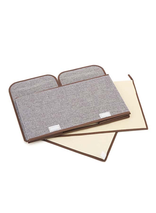 Sharpdo Folding Storage Organizer Grey 45x30x25cm - Image 2