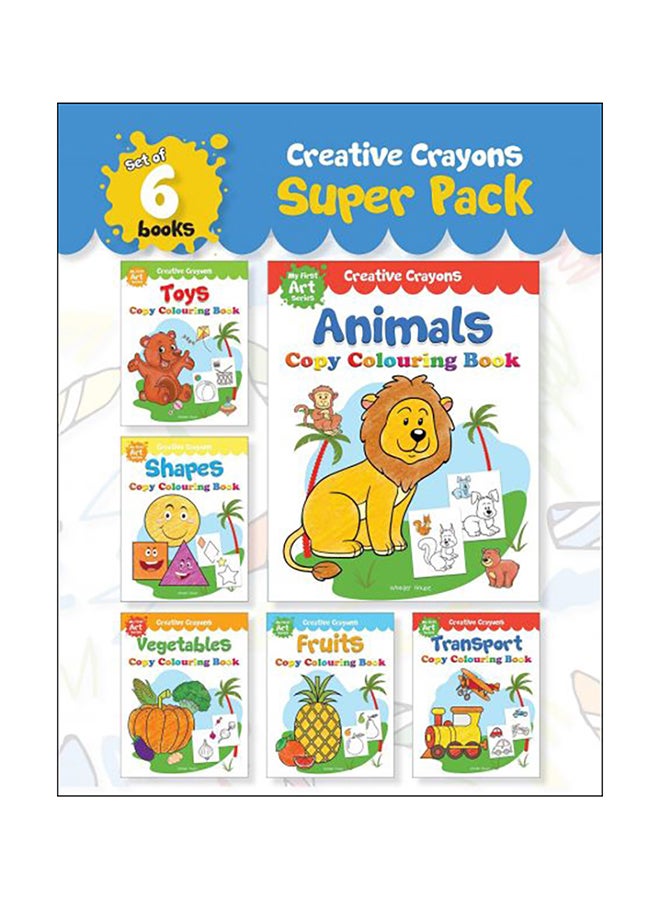 Creative Crayons Super Pack Paperback English by Wonder House Books Editorial - 43261