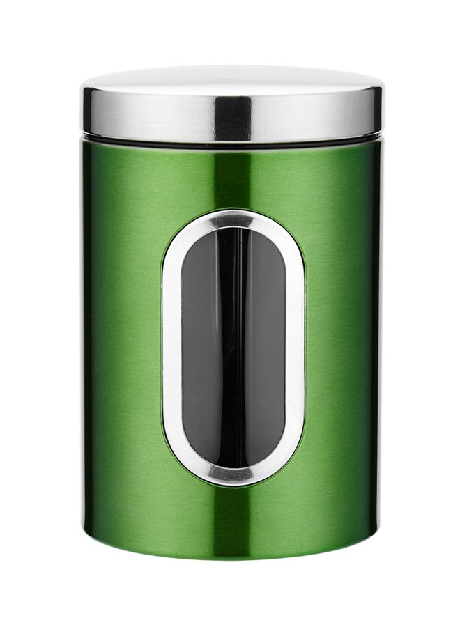 Generic - 3-Piece Food Storage Container Set With Lids Green 34cm - Image 1