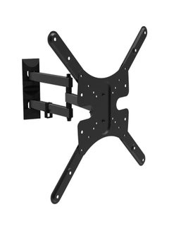 Alpha Full Motion TV Wall Mount for Most 32-55 Inch, Rotating.Weight up to 60lbs (32 to 55) Black  - Image 1
