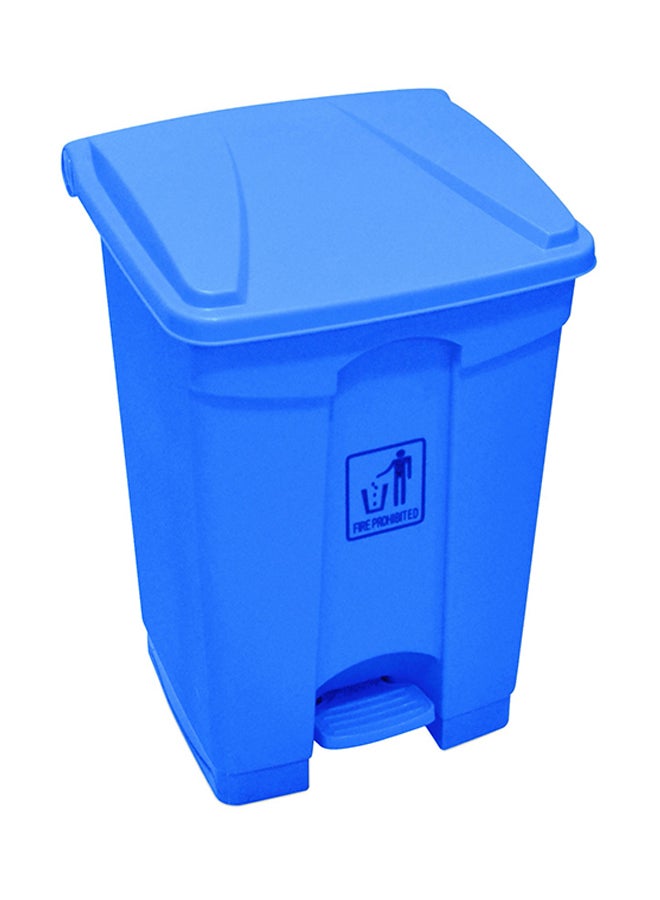 AKC Durable Trash Bin With Pedal Blue 45Liters 