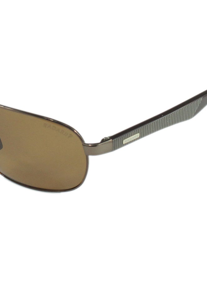 Radar Men's Full Rim Light Wrap Around Polarized Sunglasses 415C4 - Image 4