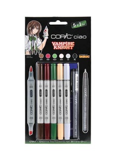 COPIC 5+1 Ciao Vampire Knight Marker Multicolour 