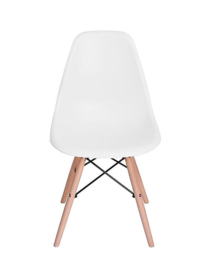 AE 2-Piece Dining Chair Set White/Beige  - Image 3