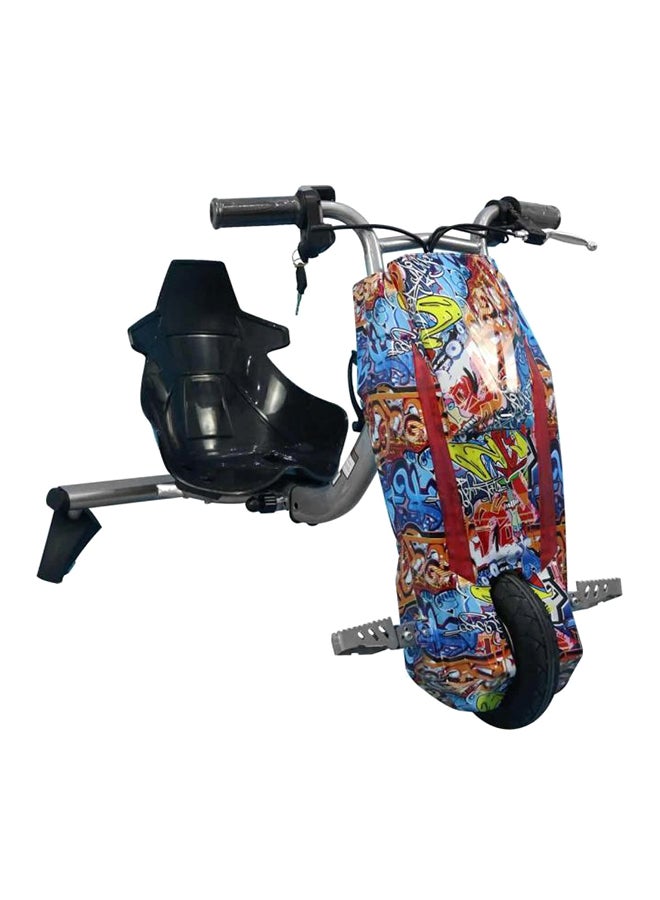 فلرا سكوتر درفت كهربائي يعمل بطاقة عالية ممتازة بقدرة 37 فولت مقاس 16 بوصة متعدد الألوان