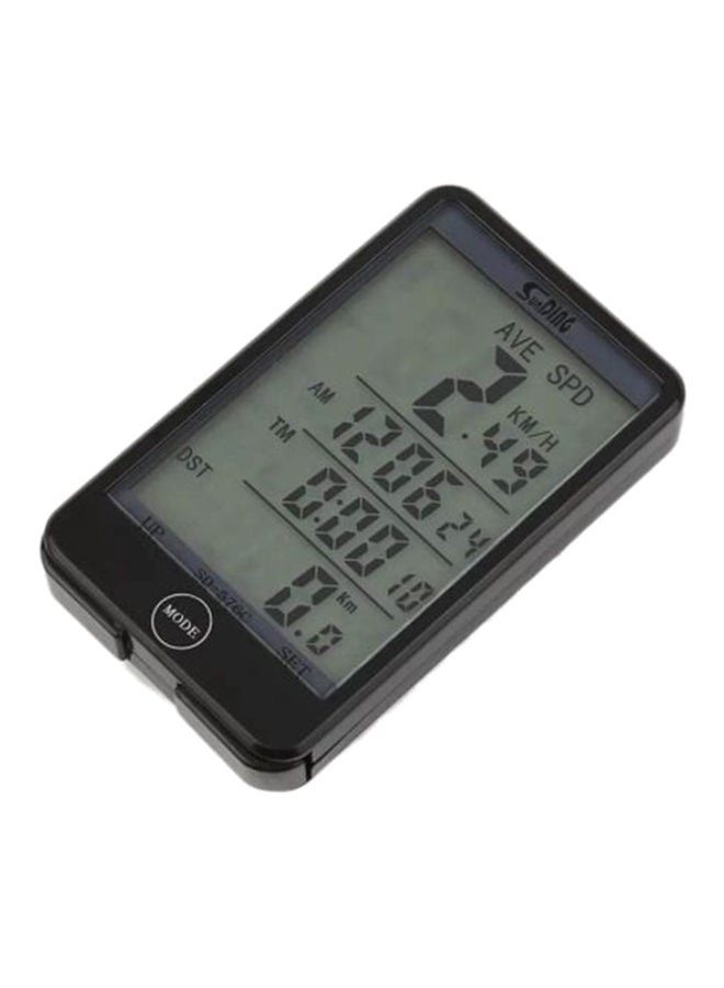 سان دينج عداد سرعة وعداد مسافات LCD أوتوماتيكي للدراجات  - Image 1