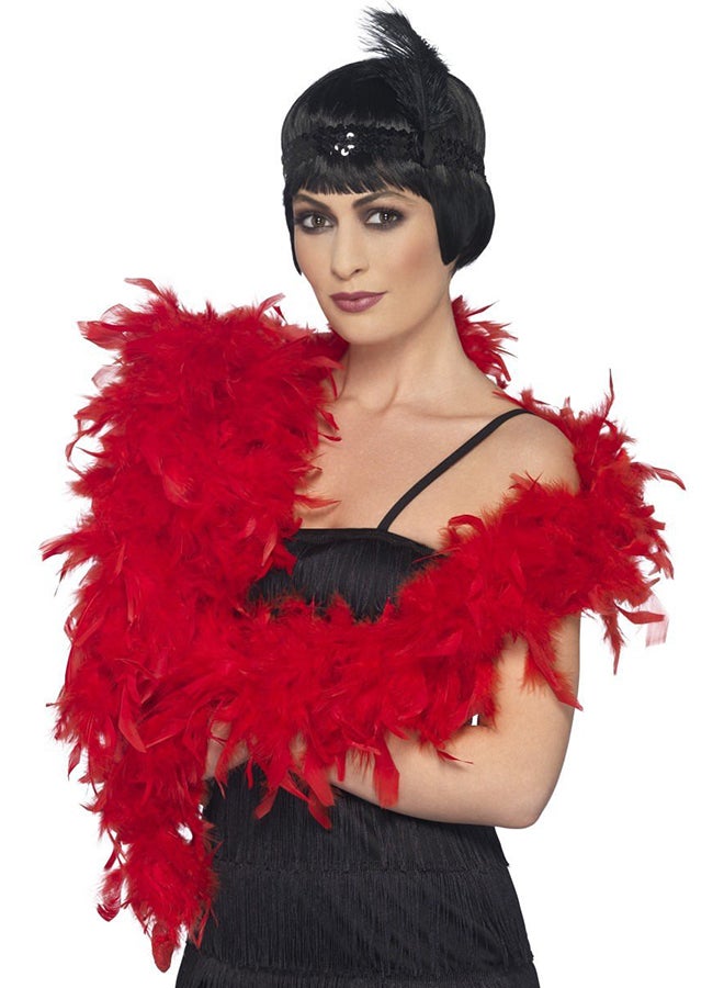 سميفيز وشاح فاخر من الريش 180سم