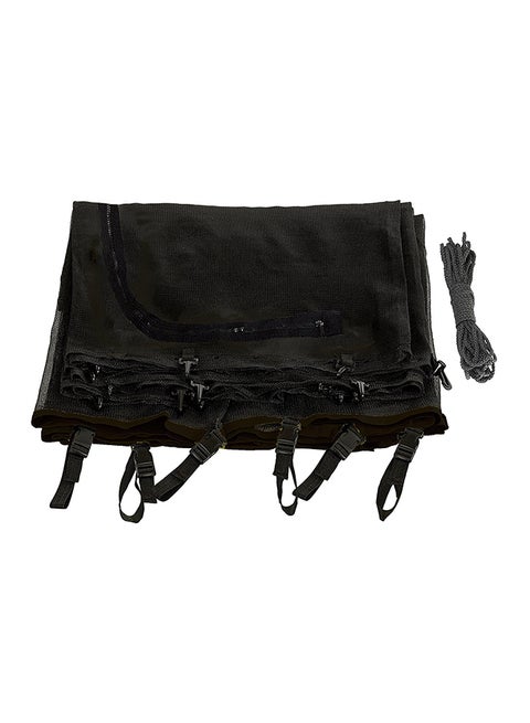 Trampoline With Outer Safety Net