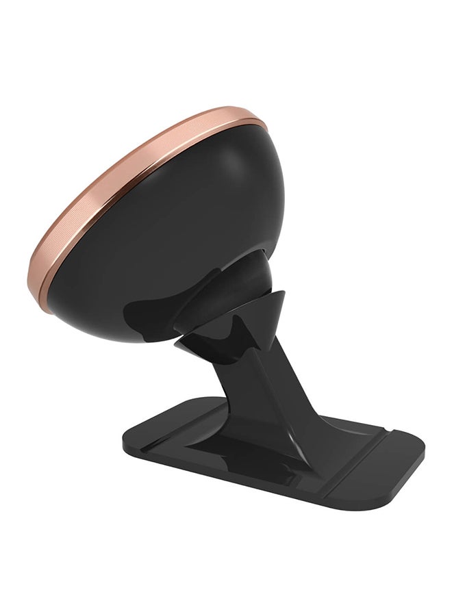 Baseus 360-degree Magnetic Car Mount Dashboard Cell Phone Holder Compatible for iPhone 13 Pro/13 Pro Max/13/13 Mini, iPhone 12/11 Pro, iPhone Xs XR X SE 8 7 Plus 6S 6, Samsung Galaxy S20 S10 S9 S8 Plus Note 10 9 Rose Gold/Black  - Image 2
