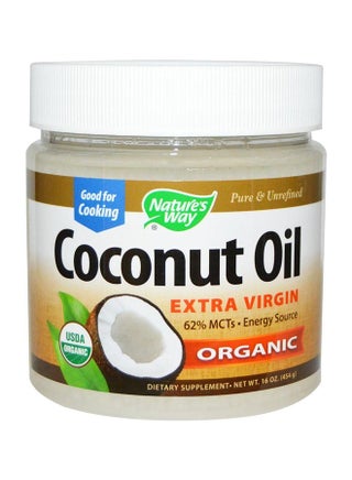 Pure Cold-Pressed Organic Extra Virgin Coconut Oil Clear - v1548908422/N14352354A_1