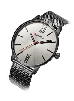 CURREN Men's Waterproof Stainless Steel Analog Watch 8238 - 44 mm - Black  - Image 2